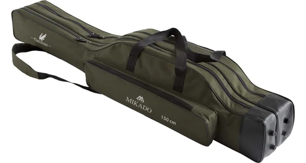 MIKADO - Obal na Pruty 2 Komory Stiffed Green 140 cm