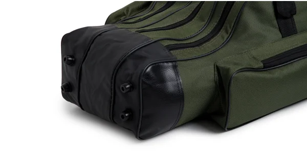 MIKADO - Obal na pruty 3 komorový Stiffed Green 120 cm