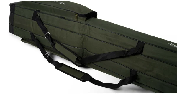 MIKADO - Obal na pruty 3 komorový Stiffed Green 160 cm