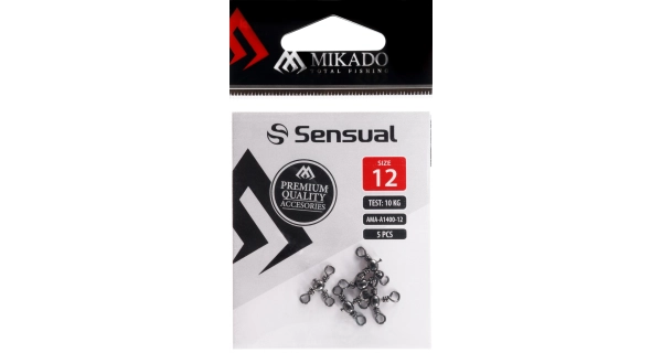 MIKADO - Obratlík Barrel trojitý vel. 12 5 ks