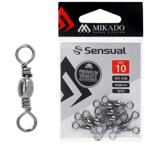 MIKADO - Obratlík Barrel vel. 8 BN 10 ks