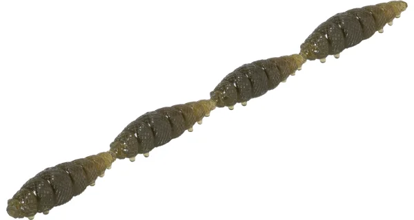 MIKADO - Pezon Gumová Nástraha M-Area Multi Insect 4 x 23 mm Olive Green