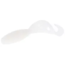 MIKADO - Pezon Gumová Nástraha Twister 5,1 cm Bílá