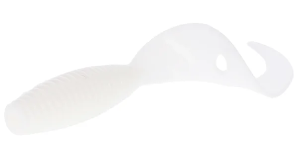 MIKADO - Pezon Gumová Nástraha Twister 5,1 cm Bílá