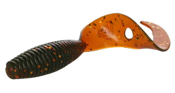 MIKADO - Pezon Gumová Nástraha Twister 5,1 cm Motoroil Gold