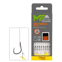 MIKADO - Pezon Hotový Návazec Method Feeder MF14 Push Stop Bez Protihrotu 10 cm 0,12 mm vel. 1