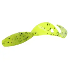 MIKADO - Pezon Twister 5,1 cm Chartreuse Pepper