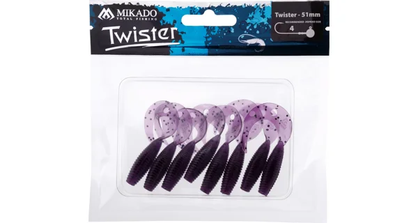 MIKADO - Pezon Twister 5,1 cm Grape