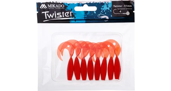 MIKADO - Pezon Twister 5,1 cm Red