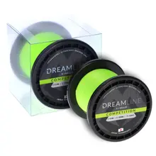 MIKADO - pletená šňůra - dreamline competition - 0.20mm/20.83kg/2100m - fluo zelená - 1 cívka