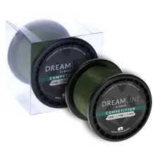 MIKADO - pletená šňůra - dreamline competition - 0.23mm/23.61kg/3000m - zelená - 1 cívka