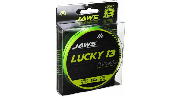MIKADO - Pletená Šňůra Jaws Lucky 13 150 m 0,18 mm/15,0 kg