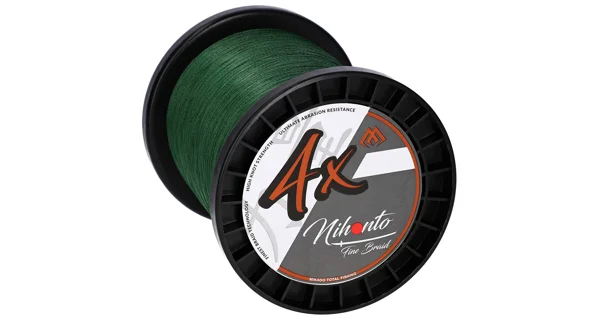 MIKADO - Pletená šňůra Nihonto Fine Braid 0,14 mm 9,7 kg 900 m Zelená
