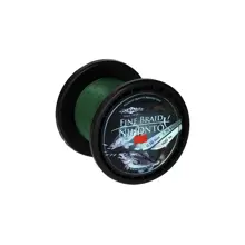 MIKADO - pletená šňůra - nihonto fine braid - 0.14mm/9.7kg/900m - zelená - 1 cívka