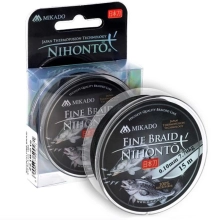 MIKADO - Pletená šňůra Nihonto Fine Braid 0,30 mm 29,6 kg 15 m Černá