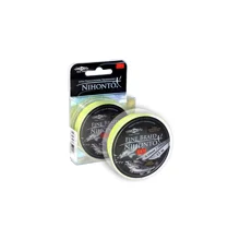 MIKADO - Pletená Šňůra Nihonto Fine Braid Fluo Žlutá 15 m 0,08 mm/4,95 kg