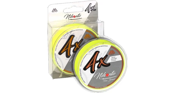 MIKADO - Pletená Šňůra Nihonto Fine Braid Yellow 150 m 0,45 mm/37,4 kg