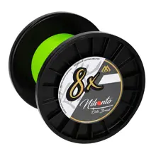 MIKADO - pletená šňůra - nihonto octa braid - 0.08mm/5.15kg/900m - fluo - 1 cívka