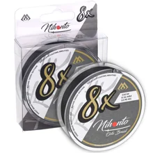 MIKADO - Pletená šňůra Nihonto Octa Braid Černá 0,18 mm 16,4 kg 10 m