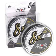 MIKADO - Pletená šňůra Nihonto Octa Braid Černá 0,26 mm 22,6 kg 10 m