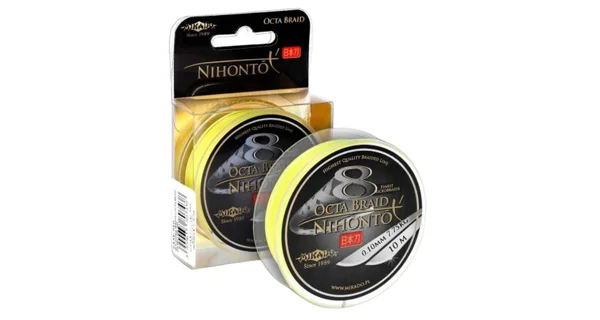 MIKADO - Pletená šňůra Nihonto Octa Braid Fluo 0,16 mm 12,9 kg 10 m