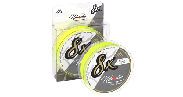 MIKADO - Pletená šňůra Nihonto Octa Braid Fluo 0,16 mm 12,9 kg 10 m
