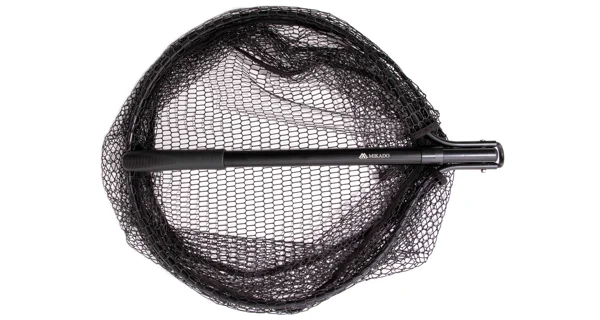 MIKADO - Podběrák s Pogumovanou Síťkou Automat 130 cm 50 45 cm