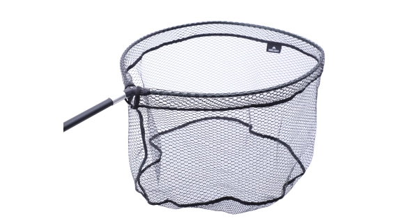 MIKADO - Podběráková hlava s pogumovanou sítí 10 mm 60×50 cm