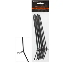 MIKADO - Průjezd S Karabinkou Anti Tangle 20 cm 30 ks