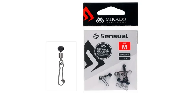 MIKADO - Průjezd Waggler Feeder Adaptér vel. M 5 ks