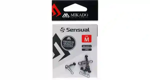 MIKADO - Průjezd Waggler Feeder Adaptér vel. S 5 ks