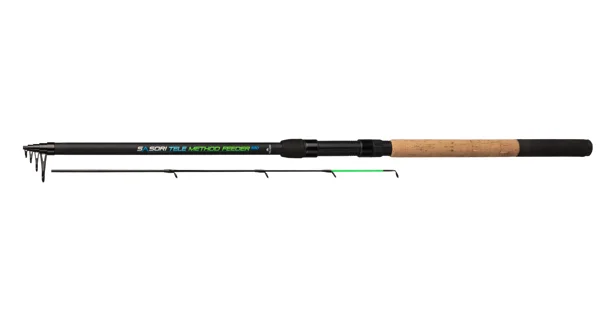 MIKADO - Prut Sasori Tele Method Feeder 3,3 m 80 g 5 dílů