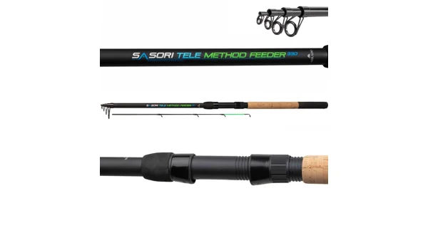 MIKADO - Prut Sasori Tele Method Feeder 3,6 m 80 g 5 dílů