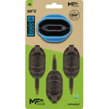 MIKADO - Sada krmítek Method Feeder MFX Q.M.F. 20+30+40 g vel. XL