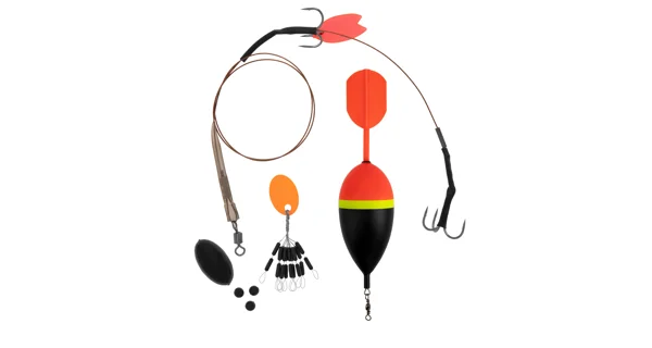 MIKADO - Sada na štiky s kačenkou a systémkem Predator Territory 4 30 g