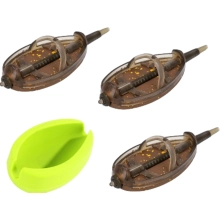 MIKADO - Set krmítek s formičkou Method Feeder Douglas Q.M.F. vel. L 50 g 3 ks