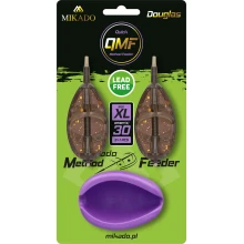MIKADO - Set krmítek s formičkou Method Feeder Douglas Q.M.F. vel. XL 30 g 2 ks