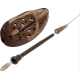 MIKADO - Set krmítek s formičkou Method Feeder Shot Q.M.F. Set vel. L 30 g 3 ks