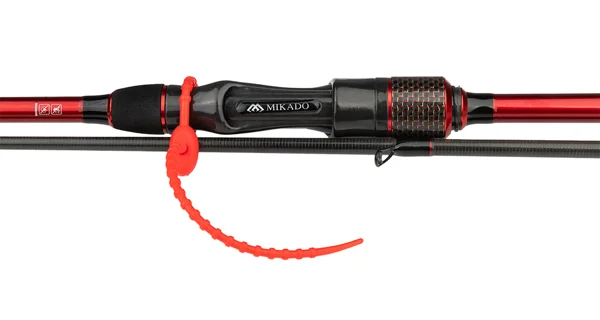 MIKADO - Silikonový klipový pásek 21,5 cm 50 ks Červená