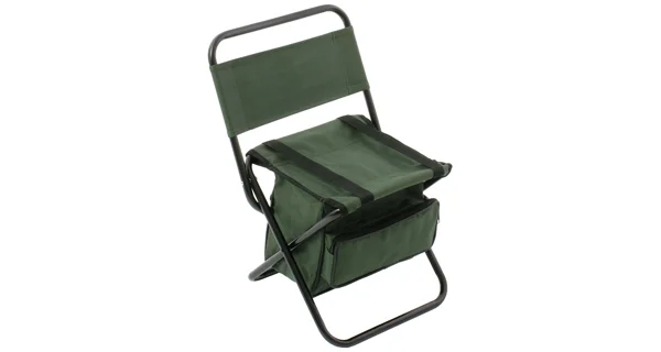 MIKADO - Skládací Stolička s Batohem 008 Zelená