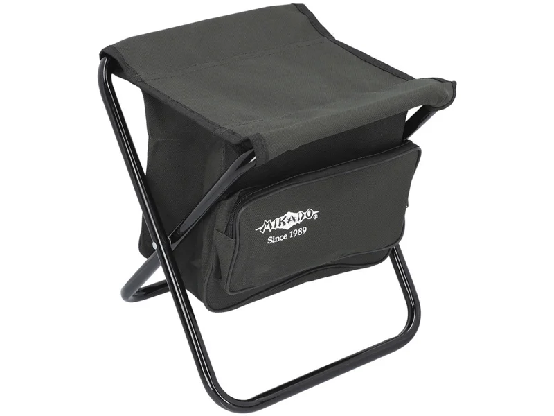 MIKADO - Skládací stolička s batohem Zelená