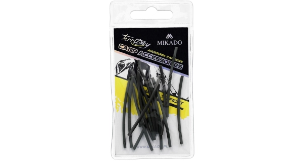 MIKADO - Smršťovací hadička 2,2 x 1,0 mm 15 ks Tmavá zelená