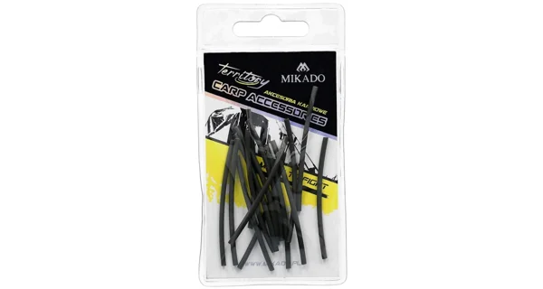 MIKADO - Smršťovací hadička 2,8 x 1,7 mm 15 ks Tmavá zelená