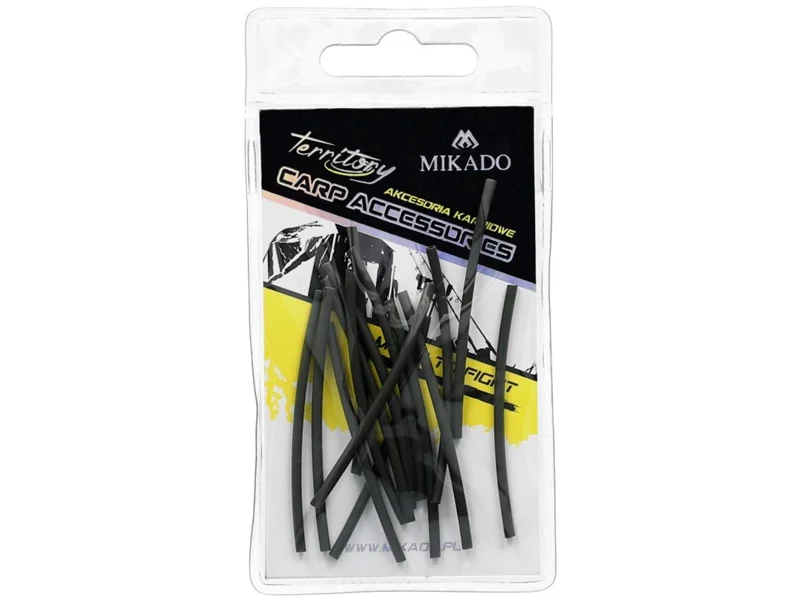 MIKADO - Smršťovací hadička 2,8 x 1,7 mm 15 ks Tmavá zelená