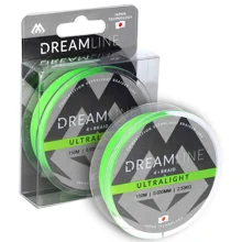 MIKADO - Šňůra Dreamline Fluo Green PE4 150 m 0,058 mm/4,43 kg