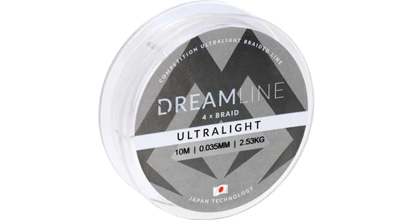 MIKADO - Šňůra Dreamline UltraLight White 10 m 0,035 mm/2,53 kg