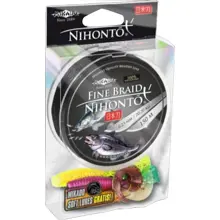 MIKADO - Šňůra Nihonto Fine Braid Black 150 m 0,18 mm/14,4 kg