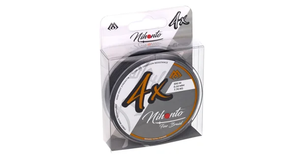 MIKADO - Šňůra Nihonto Fine Braid Black 300 m 0,25 mm 20,9 kg