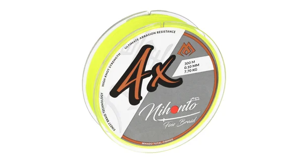 MIKADO - Šňůra Nihonto Fine Braid Fluo 300 m 0,06 mm/3,25 kg