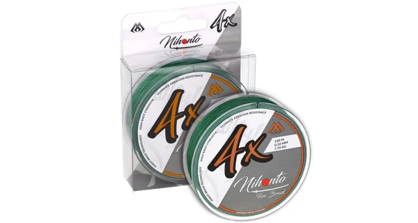 MIKADO - Šňůra Nihonto Fine Braid Green 0,23 mm 16,6 kg 15 m